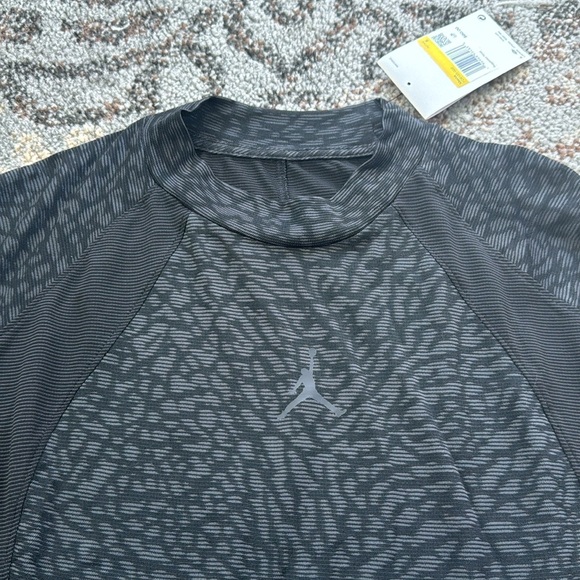 Nike Men’s Jordan Dri-FIT ADV Sport Long-Sleeve Top Black Small - Picture 4 of 13